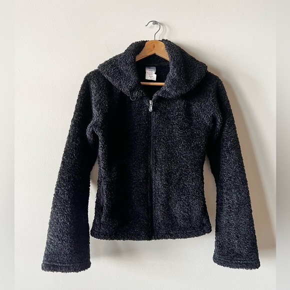 Patagonia Jackets & Blazers - Patagonia Synchilla Full Zip Deep Pile High Collar Fleece Jacket Black Small